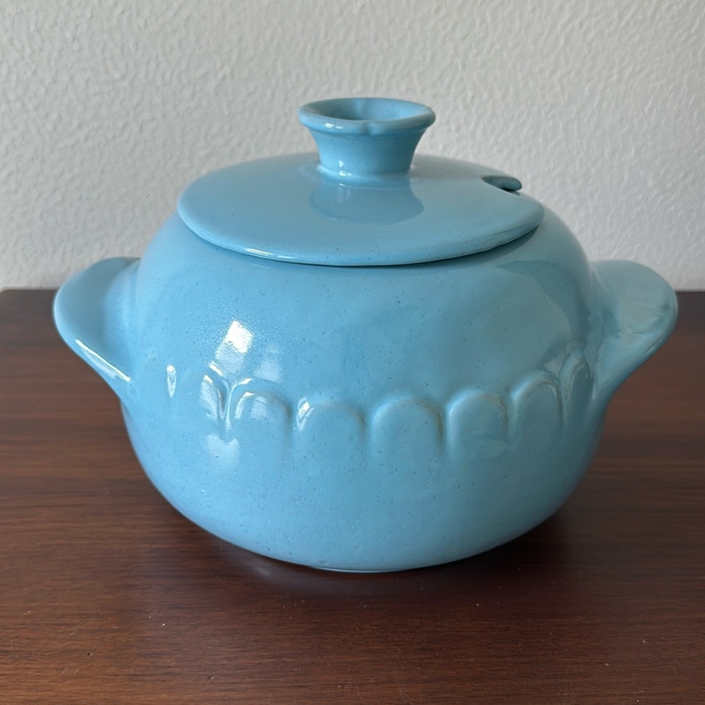 Vintage Frankoma pottery #246 Robins Egg Blue